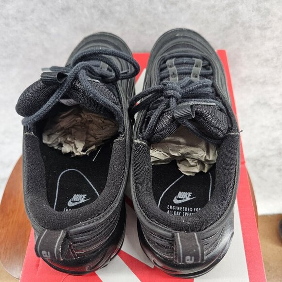 Nike Air Max 97 Triple Black Anthracite‎ Size 6.5 921733-001 Women's NEW - Picture 9 of 11